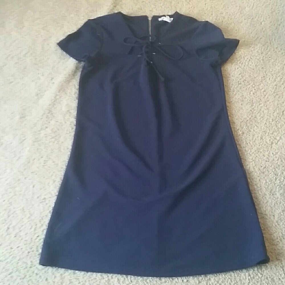Navy blue dress